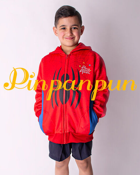 Campera de Egresados Jardín Hombre Araña | Pinpanpun