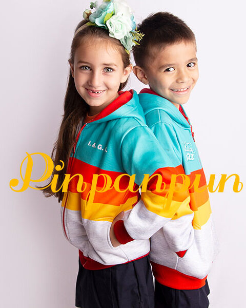 Campera de Egresados Jardín Monstruo con Cartel | Pinpanpun